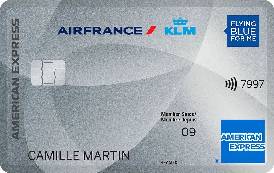 Carte American Express Air France Silver