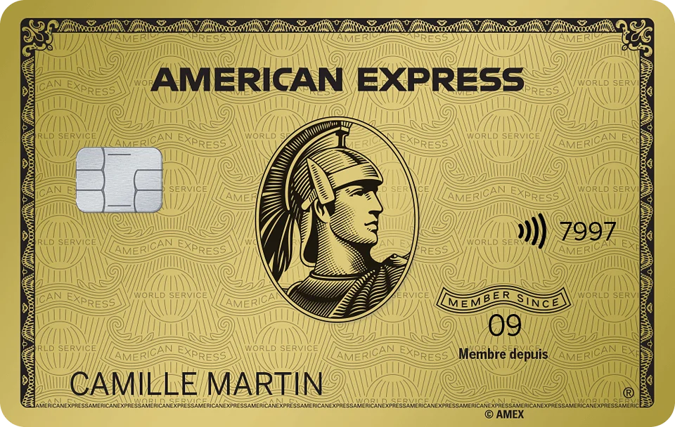 Carte Gold American Express